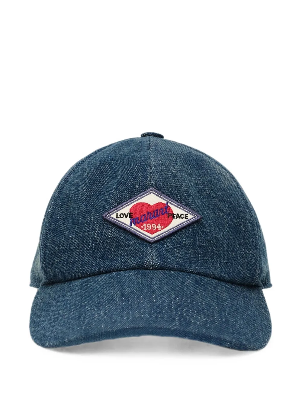 Isabel Marant Tomas Denim Cap In Orange