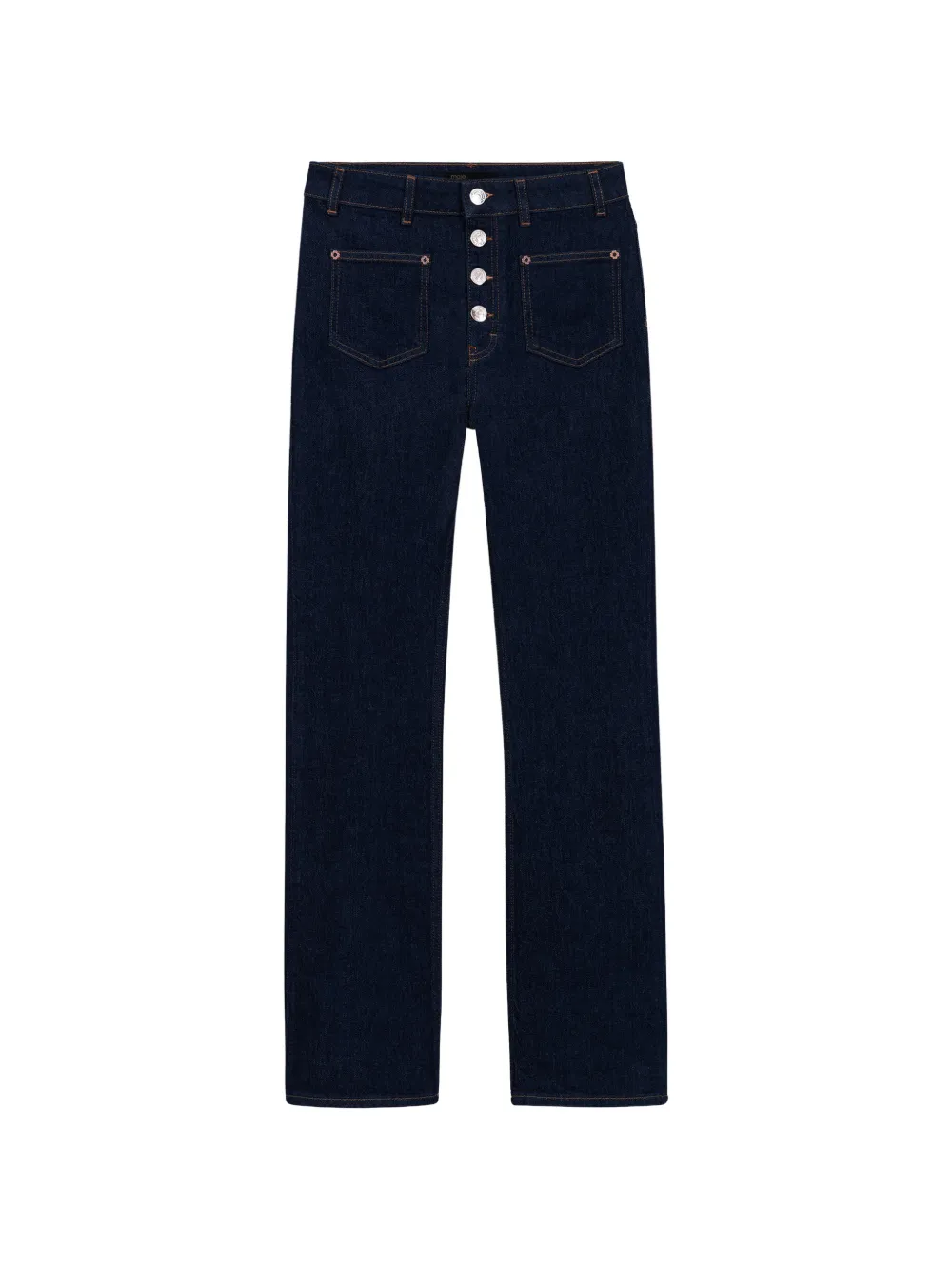 Maje Jeans dritti - Blu