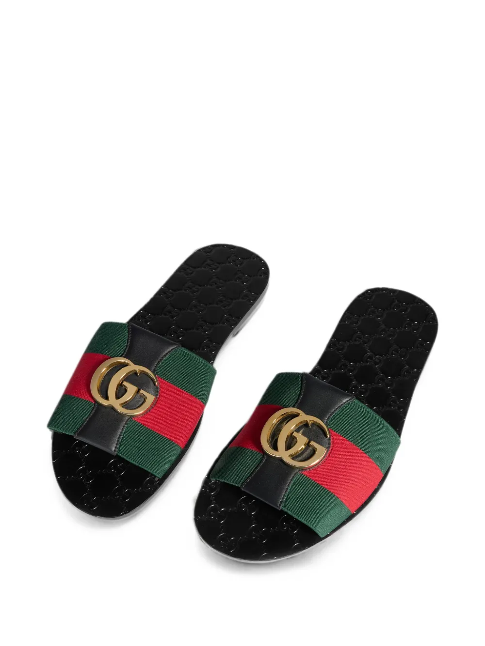 Gucci Riviera sandals Zwart