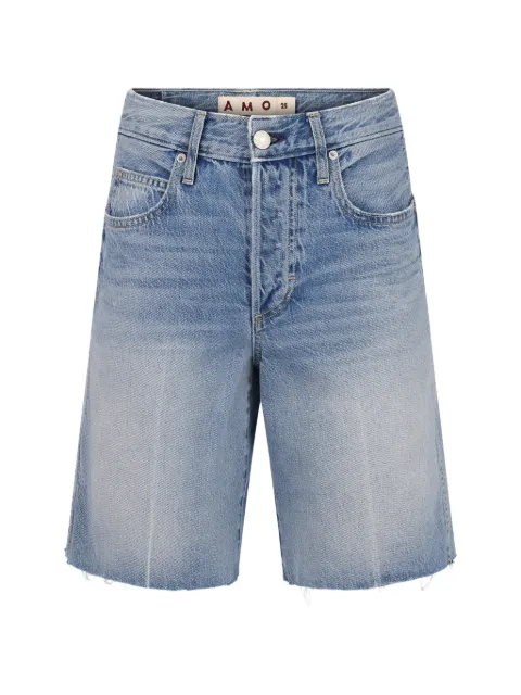 AMO Steph raw-edge shorts