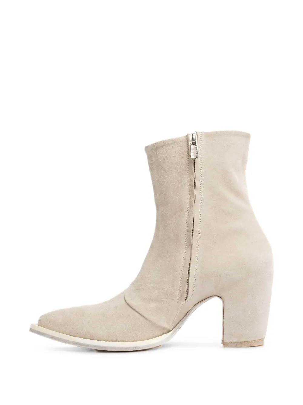 Épice Zari P enkellaarzen met puntige neus Beige