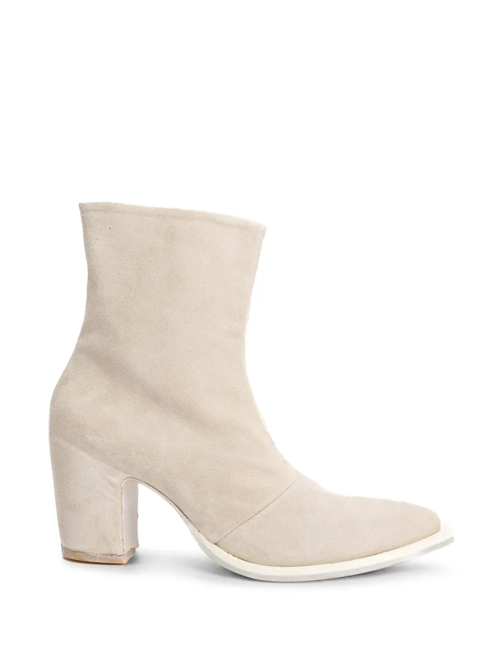 Épice Zari P enkellaarzen met puntige neus Beige