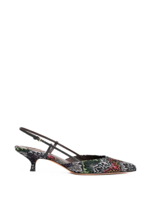 Missoni Fiona slingback pumps