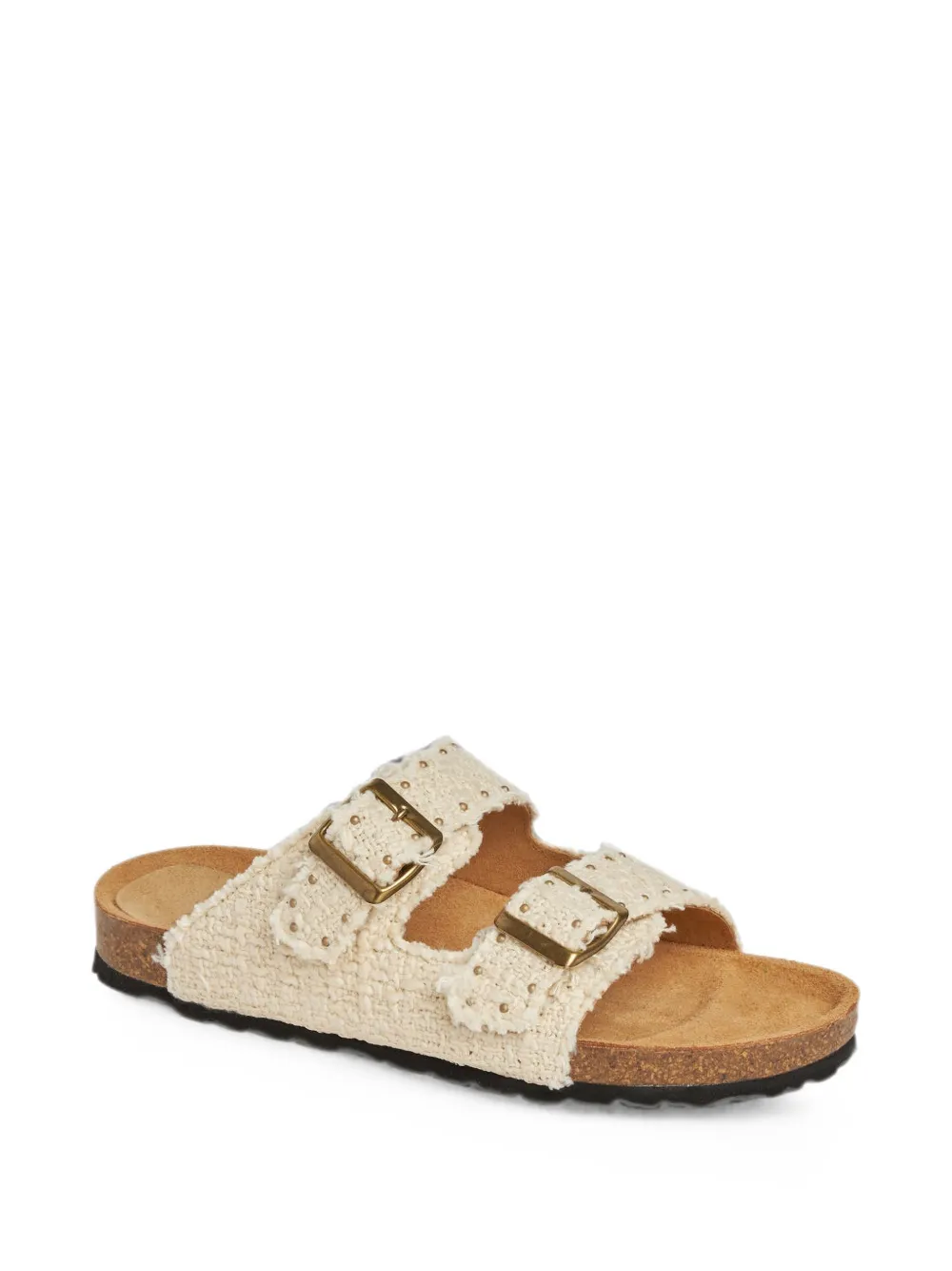 Faliero Sarti x Taji Sandali Ciabatta Summer - Toni neutri