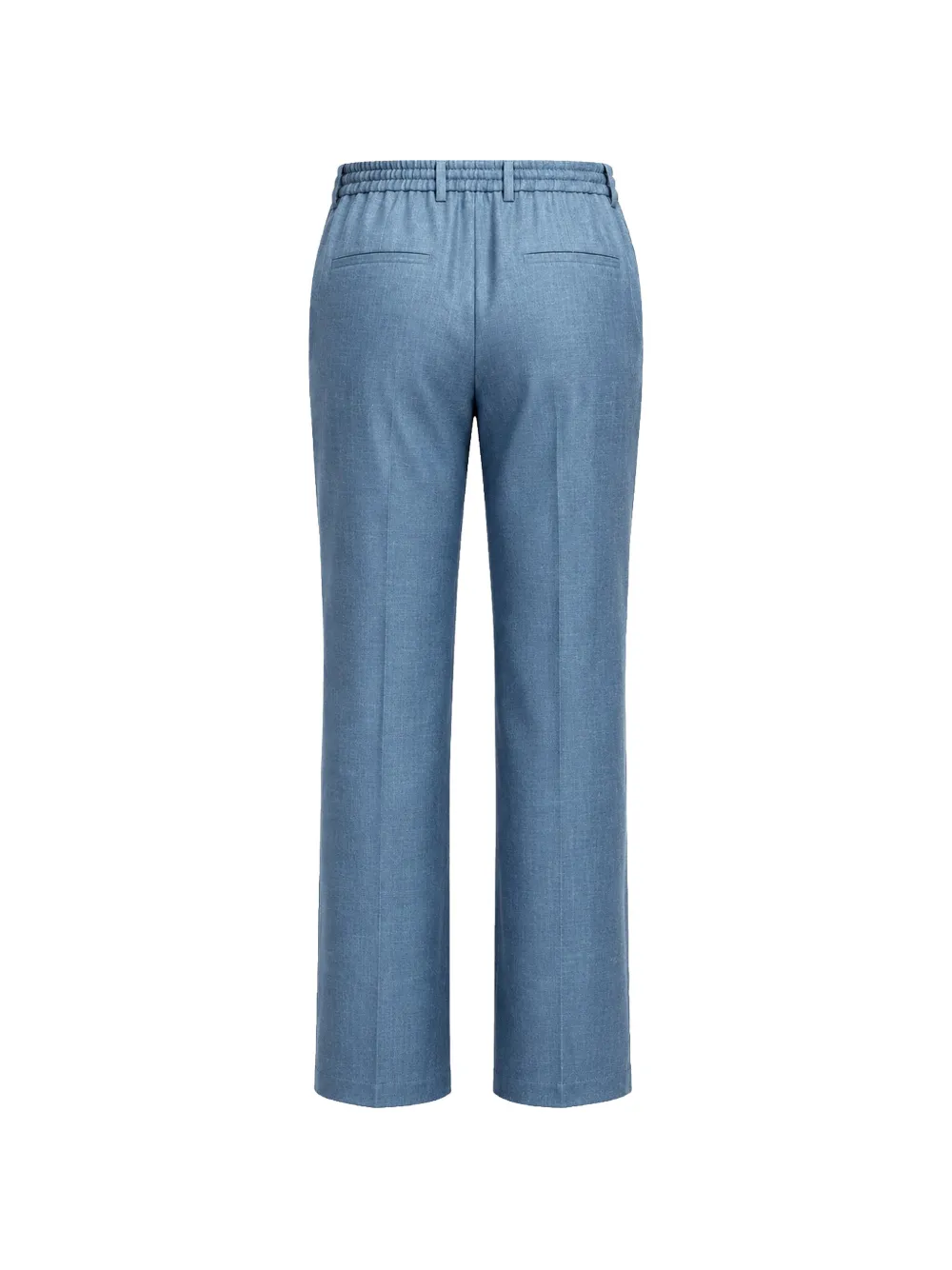 Eleventy Broek met trekkoordtaille Blauw