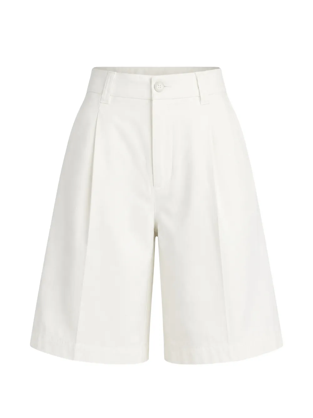 DL1961 Hepburn pleated shorts - Weiß