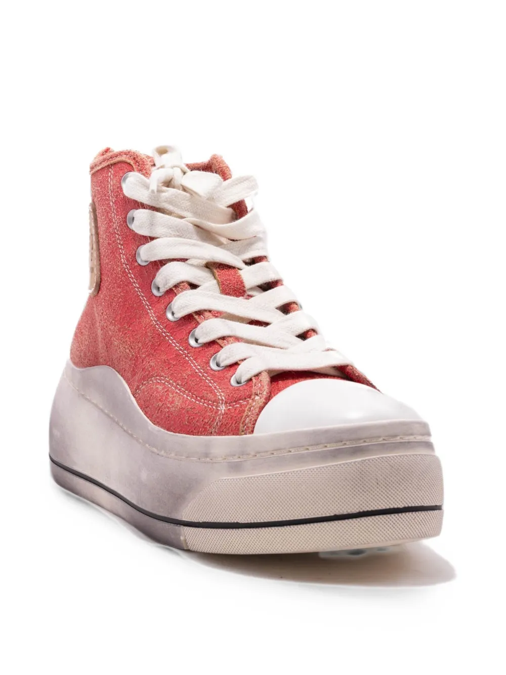 R13 Kurt high-top sneakers Rood