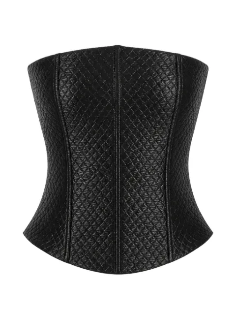 The Sei quilted curved-hem corset