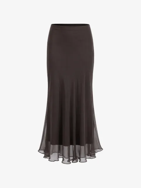 The Sei diaphanous skirt