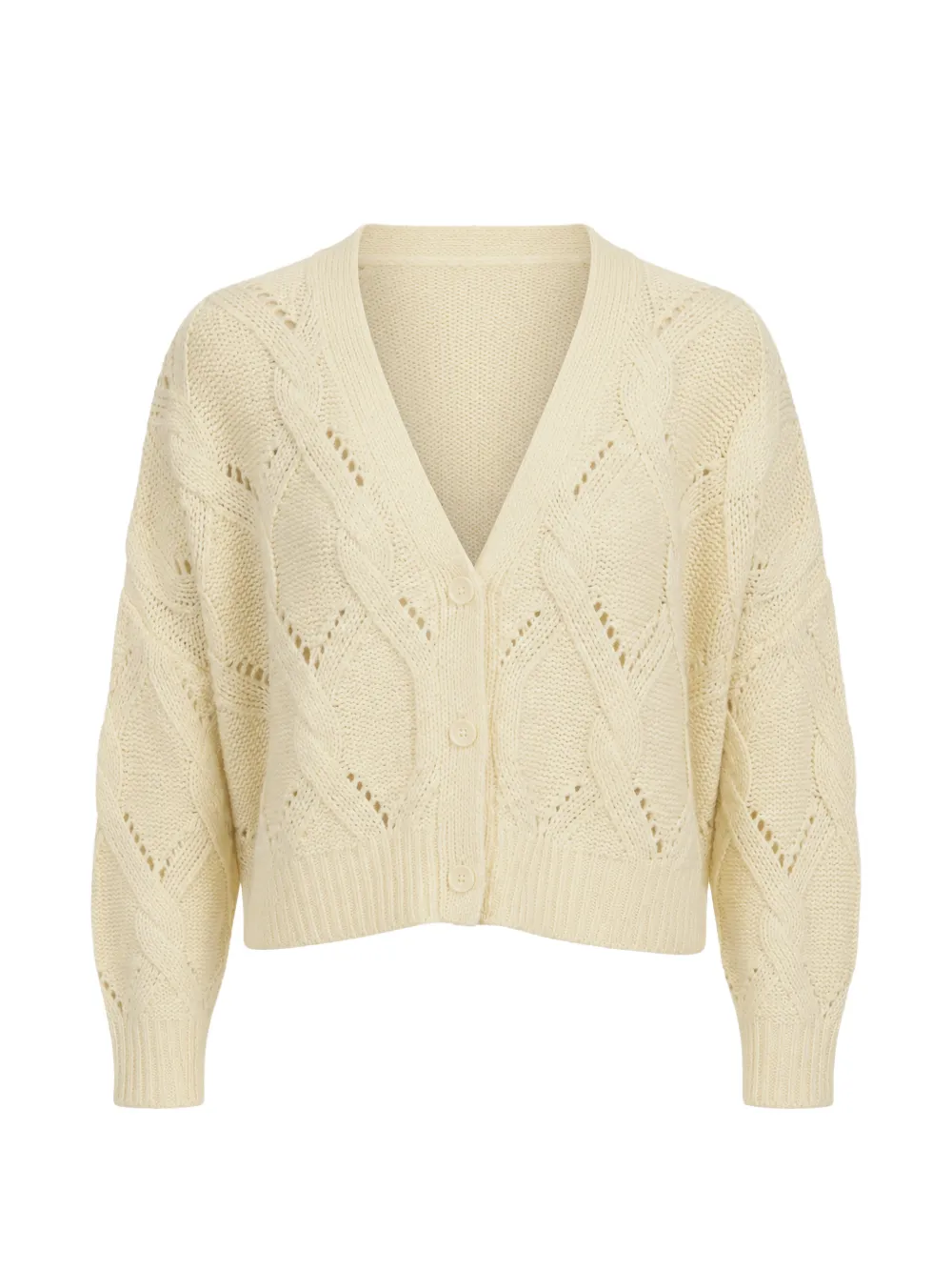 Sablyn Elliot Cable-knit Cardigan In Neutral