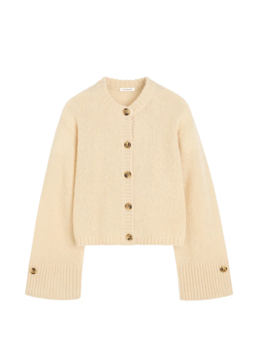 By Malene Birger Cierrou flared-sleeve cardigan - Gelb