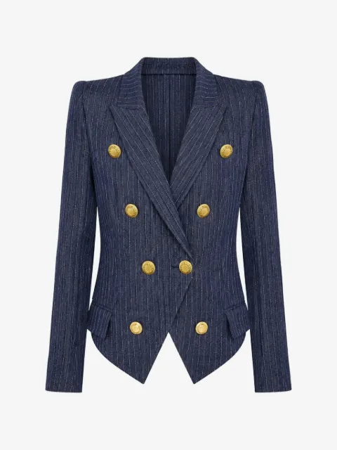 L'Agence blazer Solar à boutonnière croisée