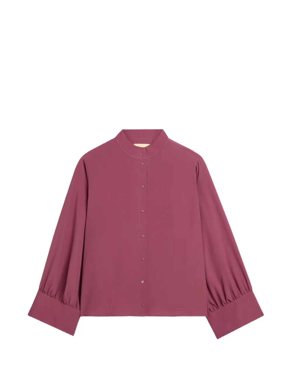 MOMONÌ Franklin stand-collar shirt
