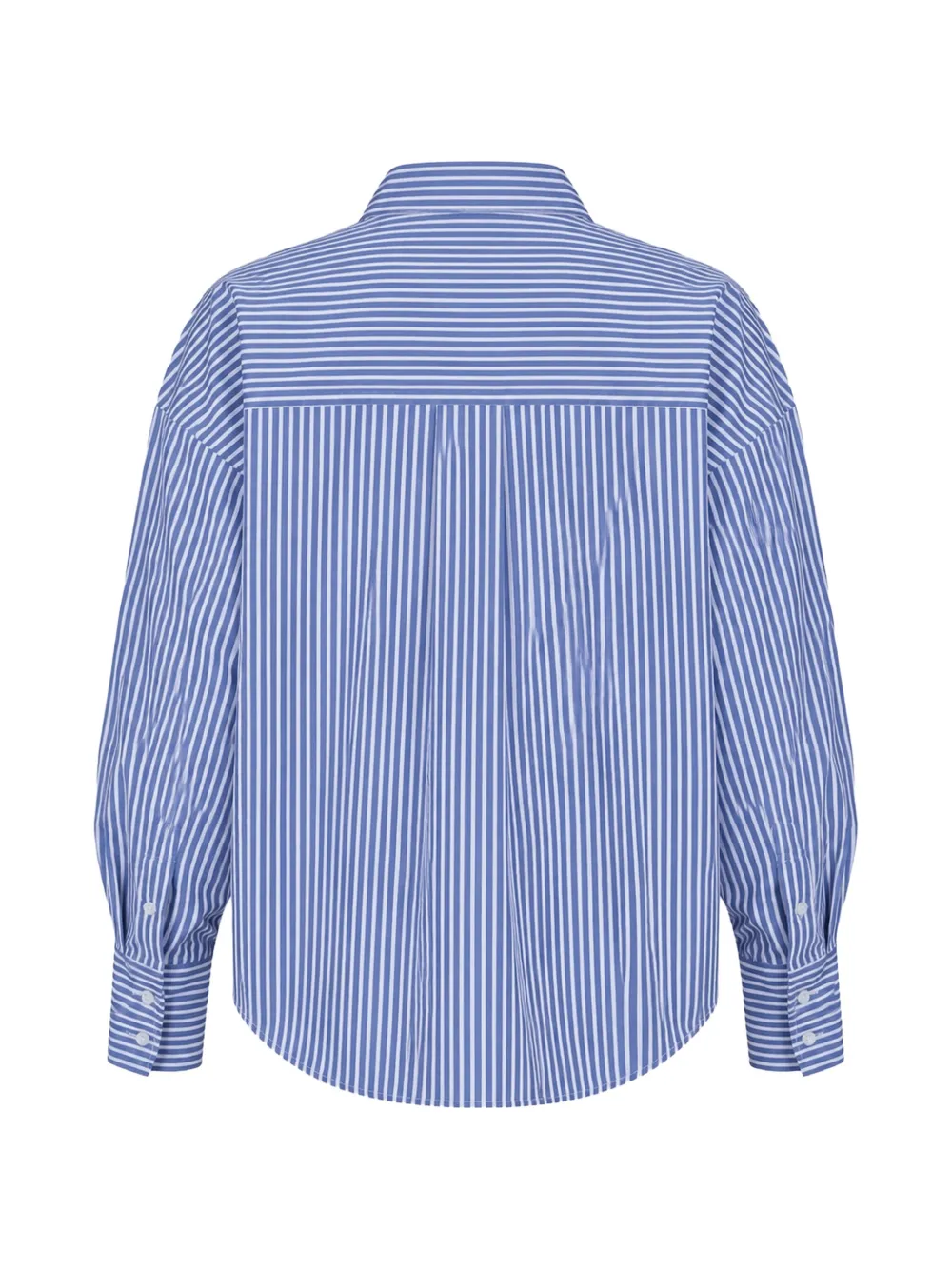  Arlo Mott Watts Stripe-pattern Shirt - Azul 