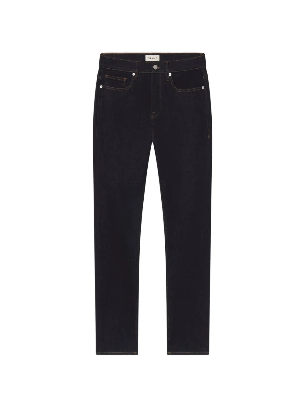 FRAME Slim-fit jeans Blauw