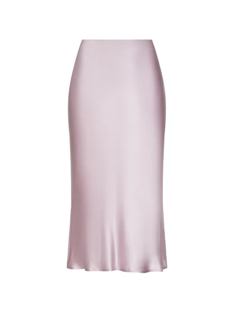 L'Agence Perin silk midi skirt
