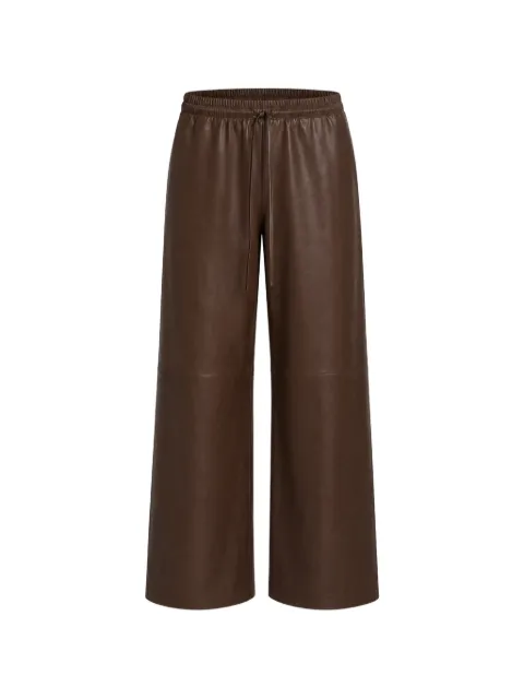 Sprwmn Kauai leather palazzo pants