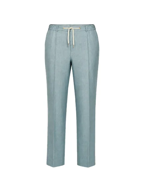 Eleventy pantalones de vestir con cordones en la pretina