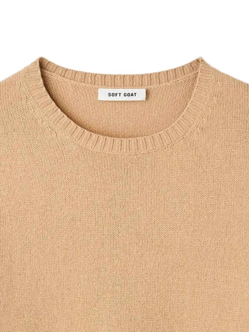 Soft Goat Oversized T-shirt Beige