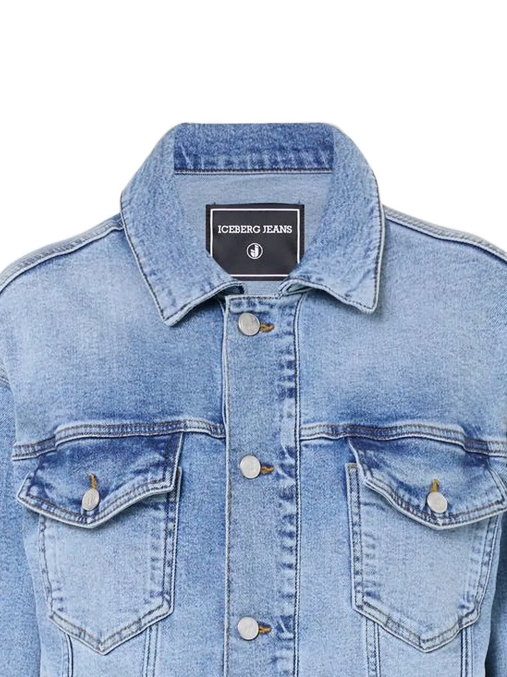 Iceberg Jack met franje afwerking Blauw