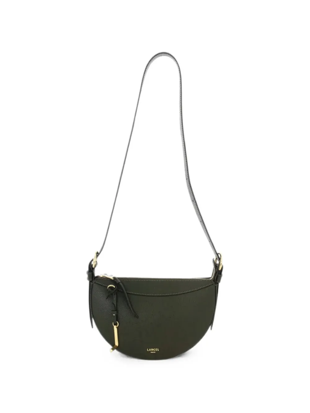 Lancel Half-moon schoudertas met ritssluiting Groen