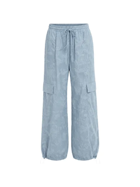 Simkhai Georgiana embroidered cargo pants
