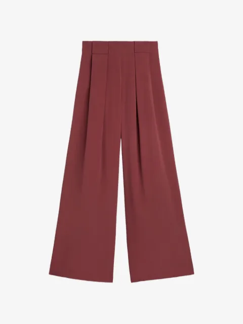 MOMONÌ Aspen pleated palazzo pants