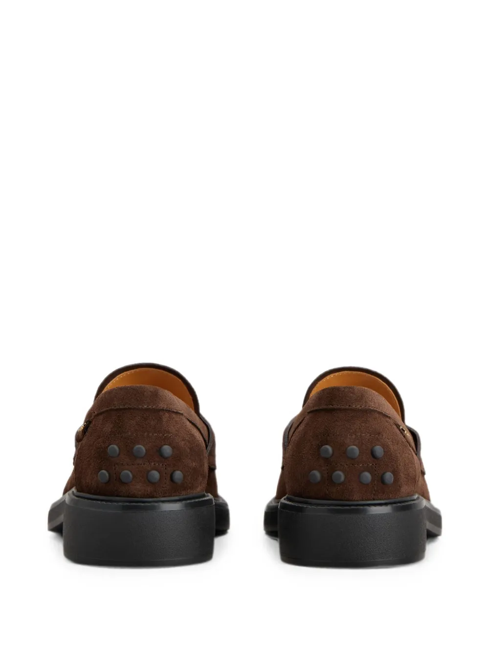 Tods Para Ótica Ventura suede penny loafers Bruin