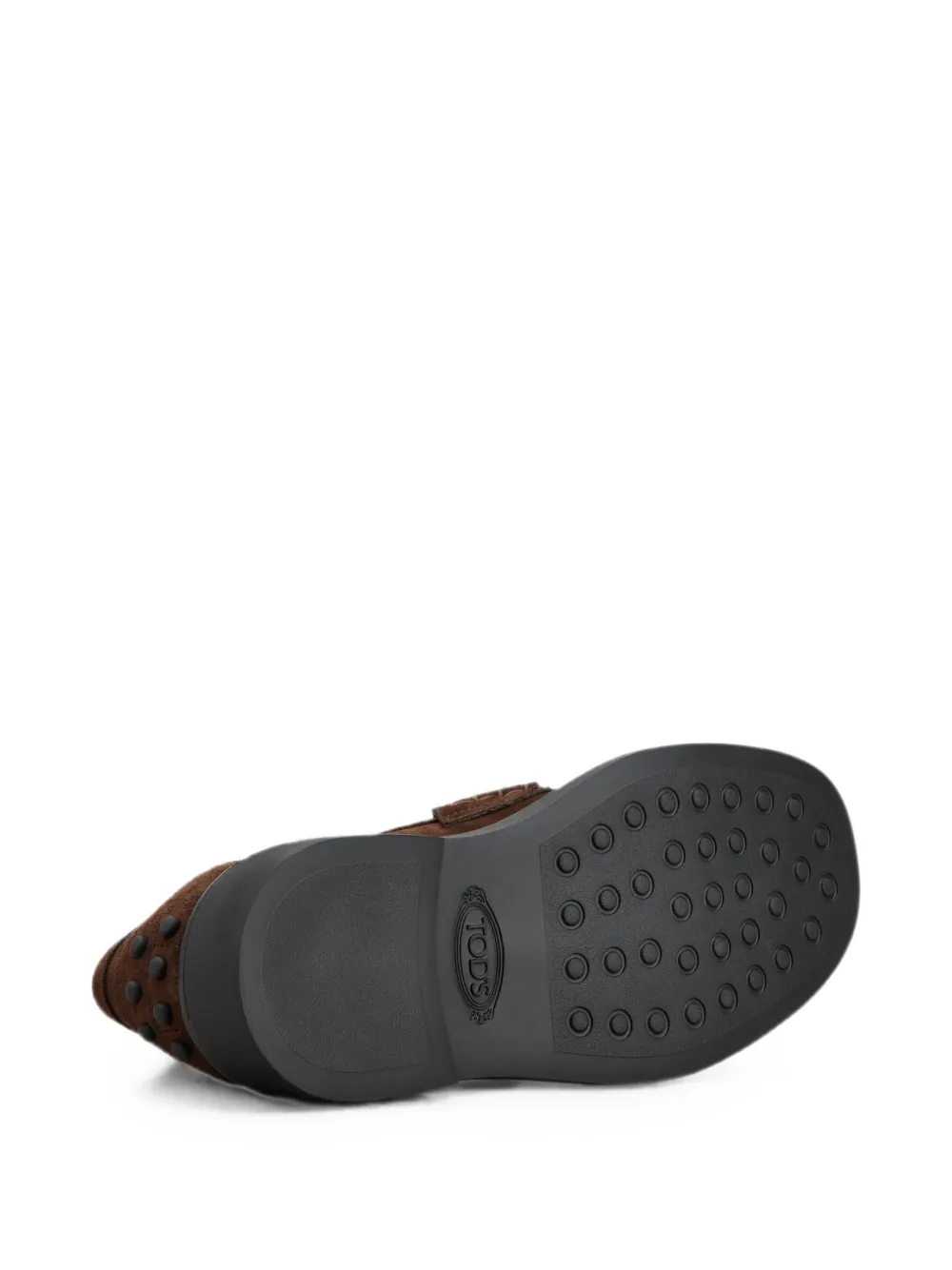 Tods Para Ótica Ventura suede penny loafers Bruin