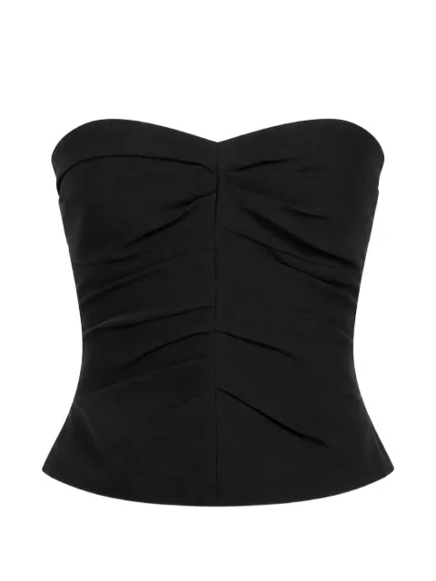 The Sei pleated strapless bustier