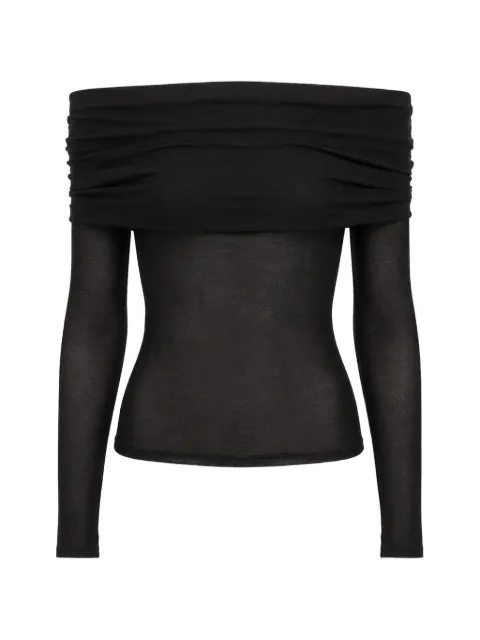 Petar Petrov Bodywork off-shoulder blouse