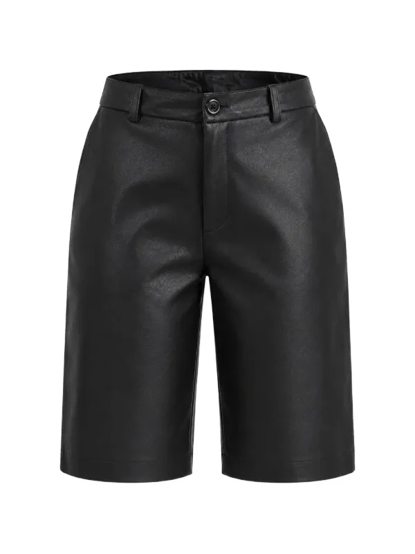 Sprwmn Bermuda Shorts in Black