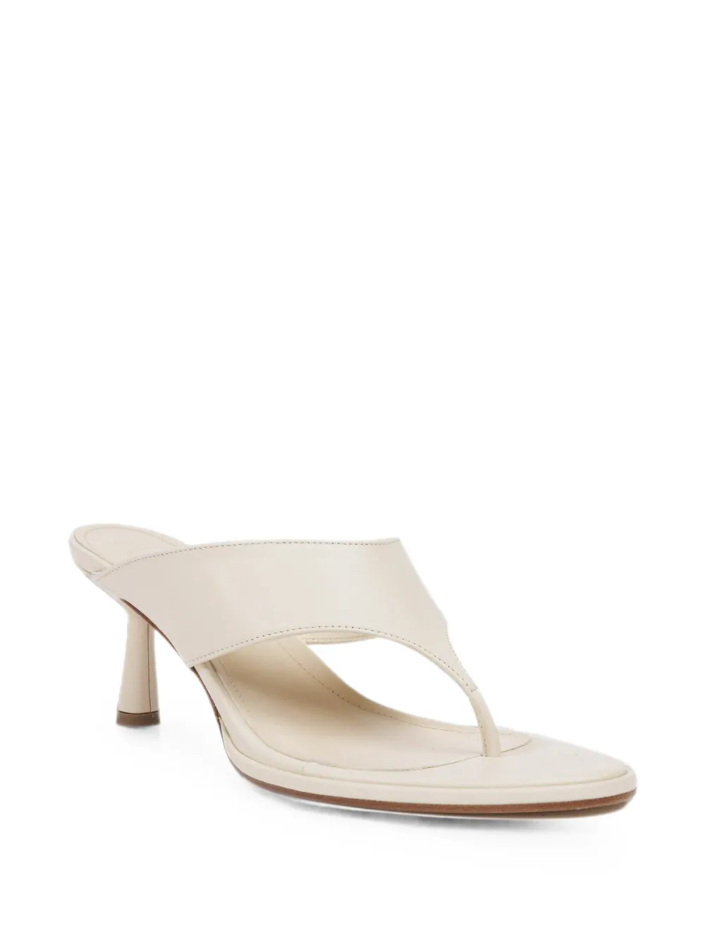 Aeyde Olenna leather sandals Beige