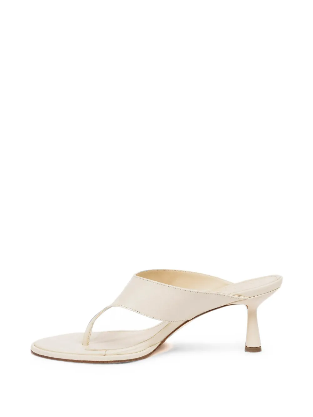 Aeyde Olenna leather sandals Beige