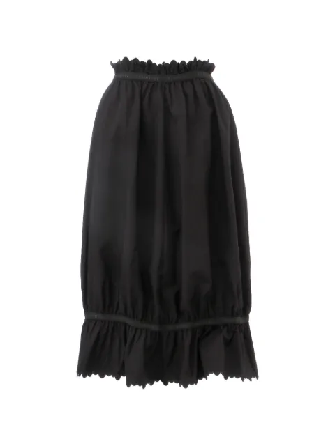 ALAINPAUL ruffled gathered skirt