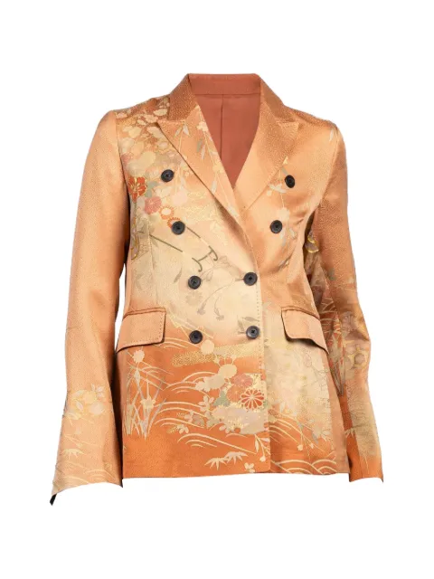 IBRIGU Komon floral-print blazer