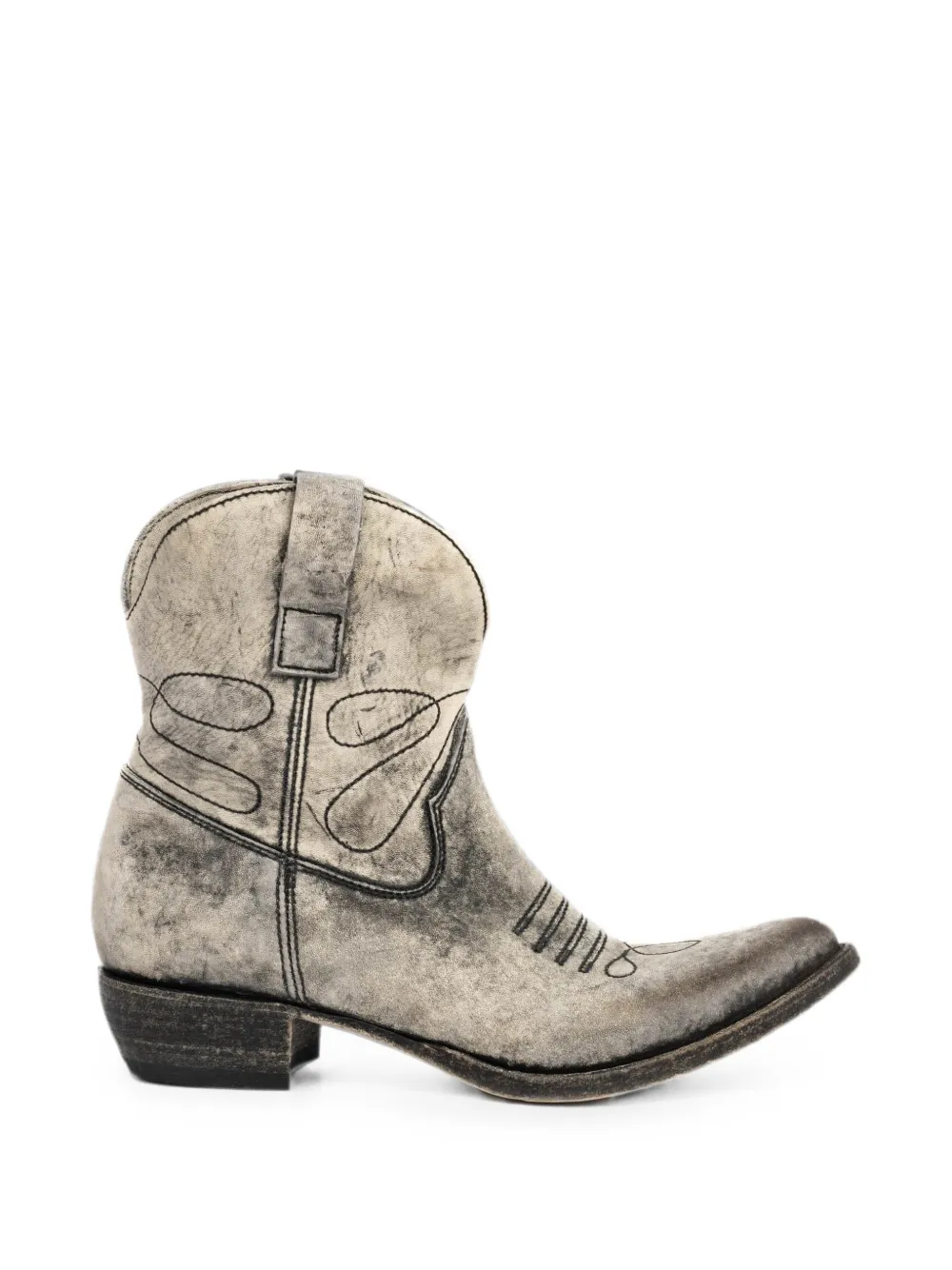 Shoto leather cowboy boots