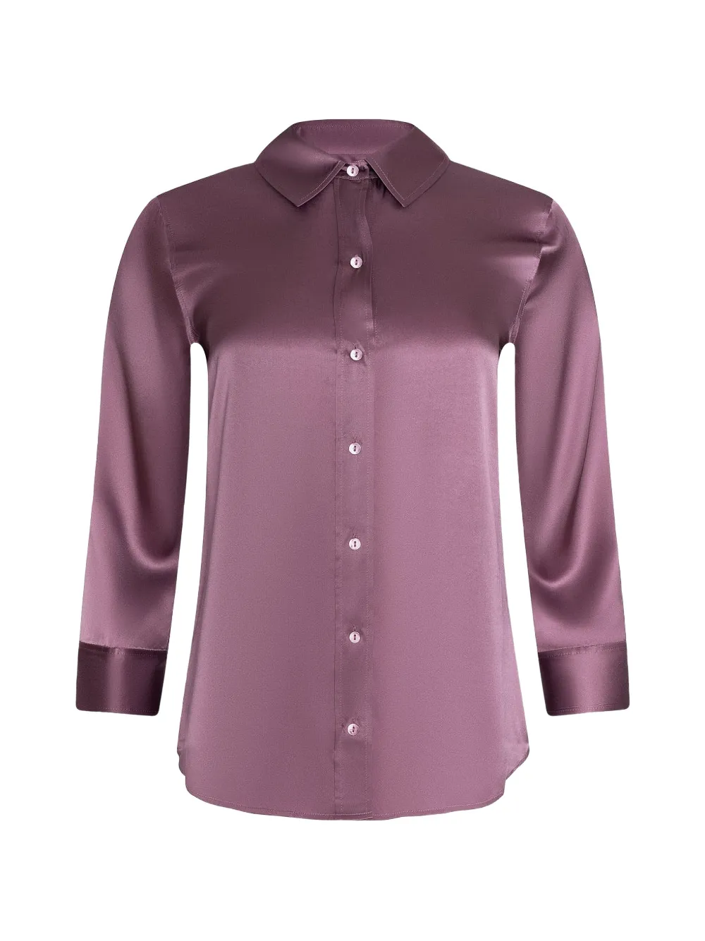 L'Agence Blusa Dani con maniche a 3/4 - Viola