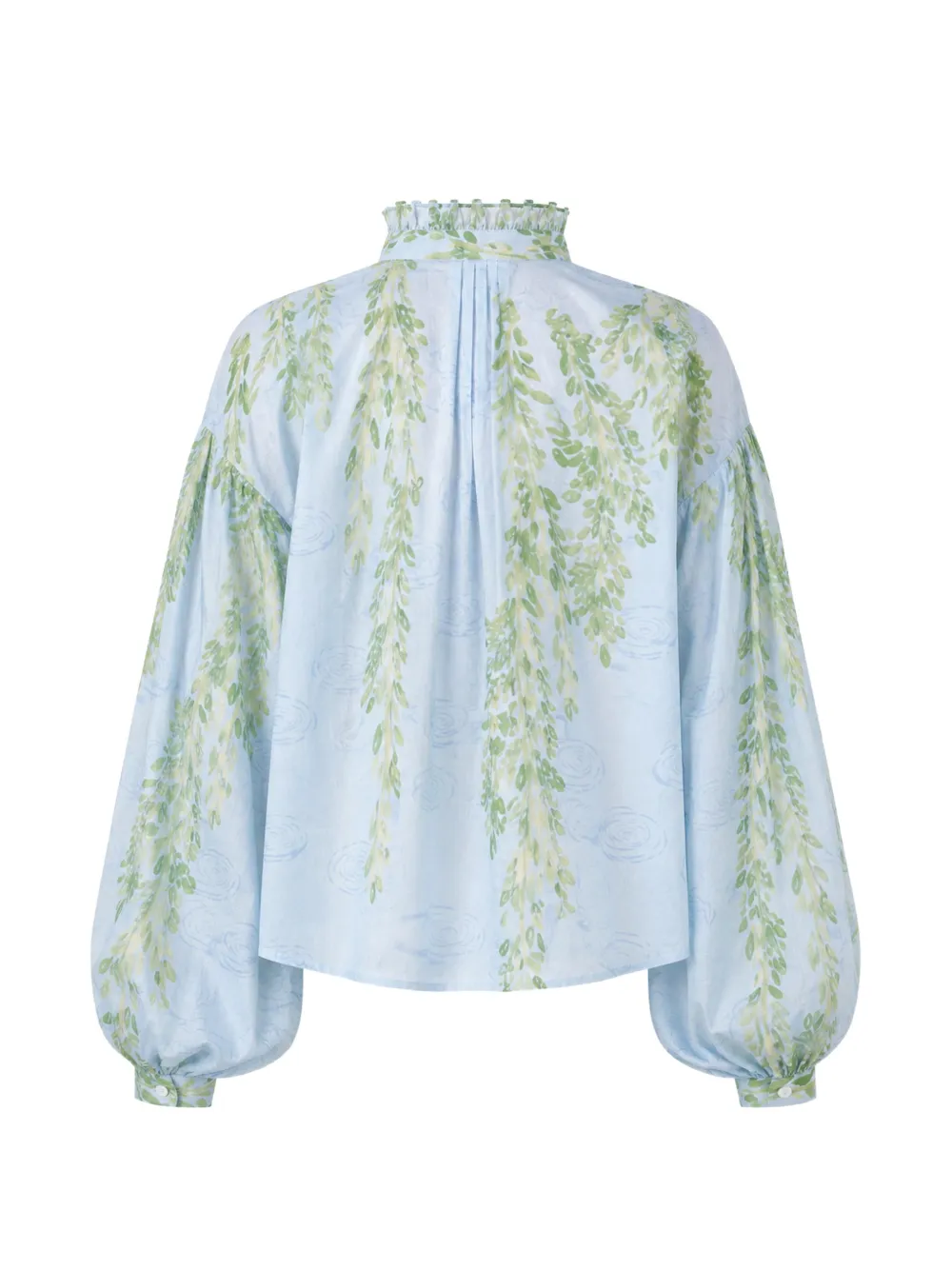  Thierry Colson Slava Floral-print Blouse - Azul 