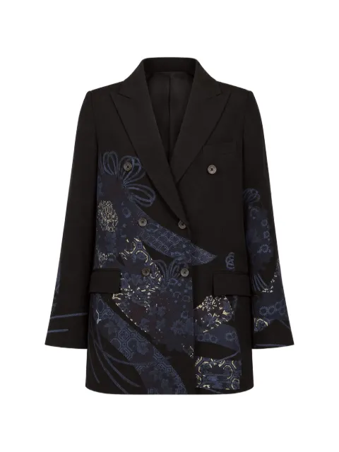 IBRIGU floral-print blazer