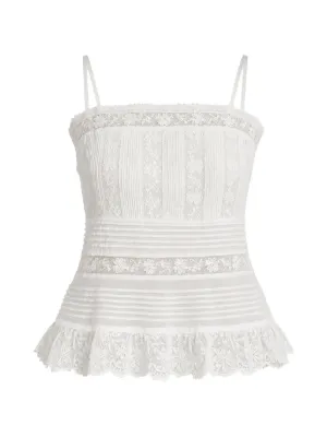 Love Shack Fancy（ラブシャックファンシー） つば広ハット Love Shack Fancy（ラブシャックファンシー）ウィメンズ - FARFETCH