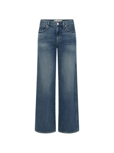 AMO Faith zip-up flared jeans