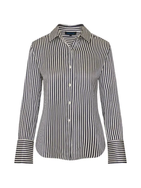 PATRICK ASSARAF striped long-sleeve shirt