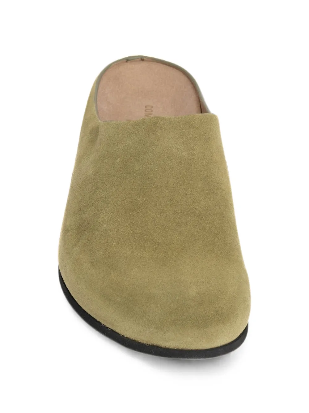 Common Projects suede slip-on mules Groen