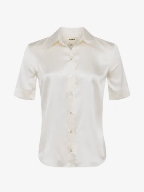 L'Agence Ellah short-sleeve blouse