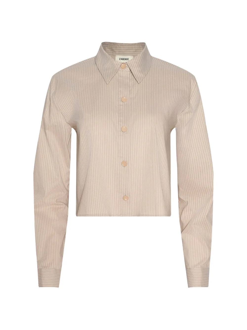L'Agence Camicia Cosette a righe - Toni neutri