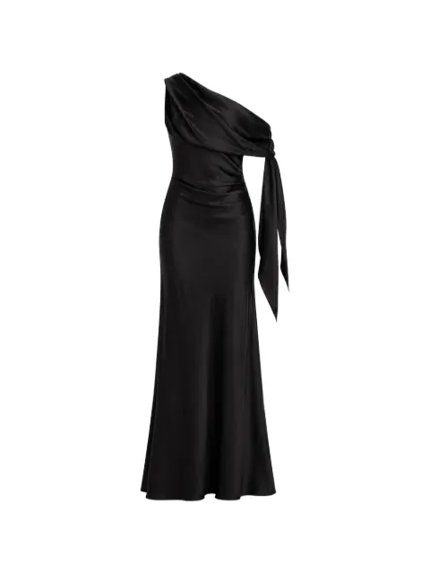 The Sei asymmetric draped gown