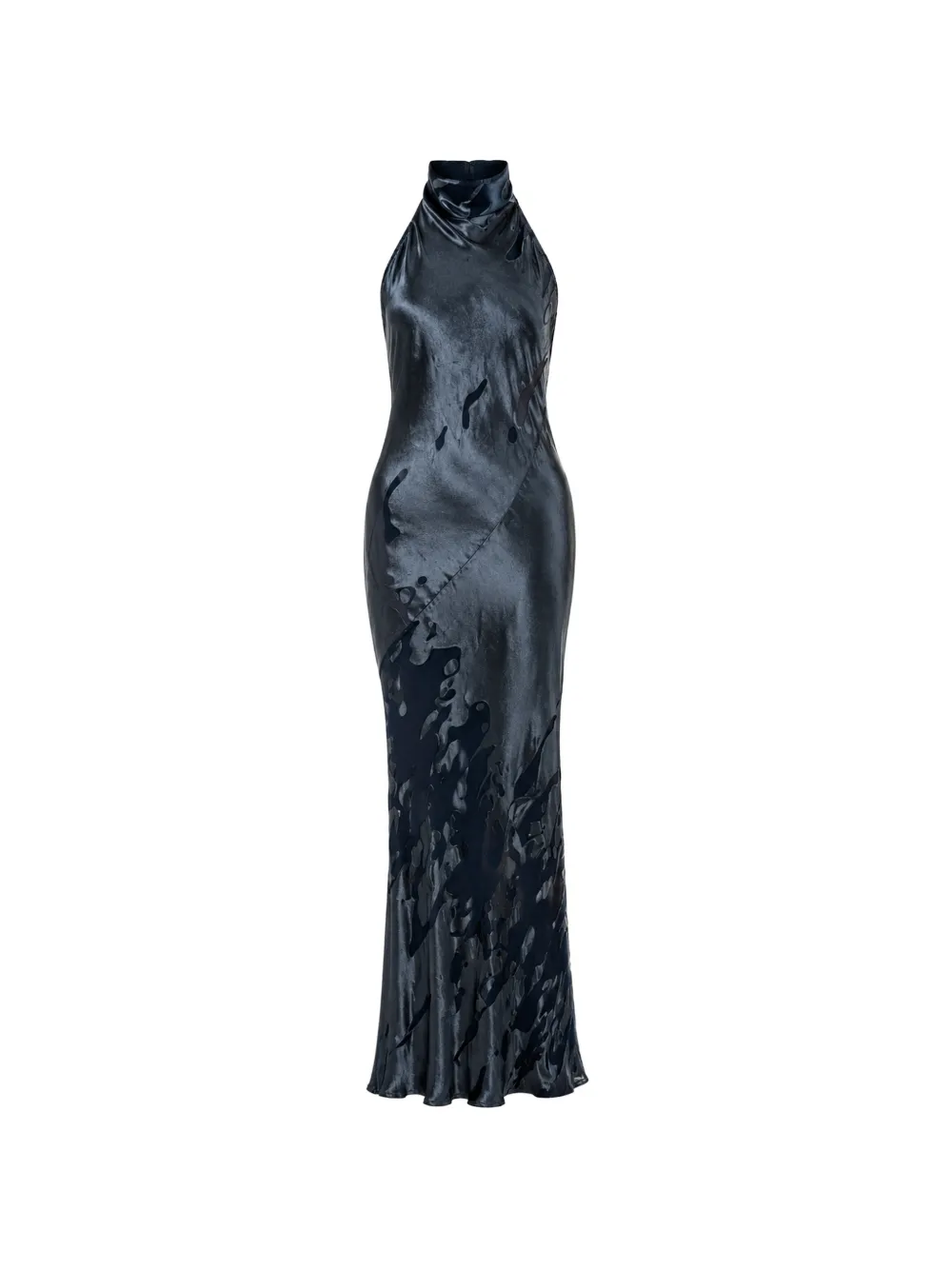 The Sei Abito da sera con scollo all'americana - Blu