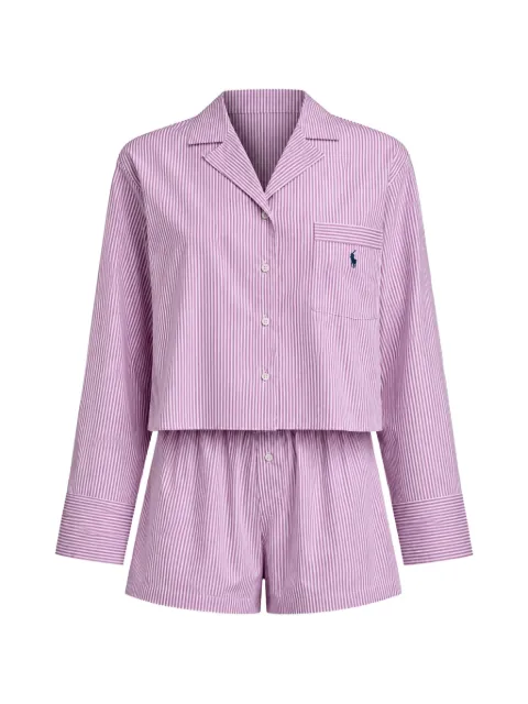 Polo Ralph Lauren striped cropped pajamas