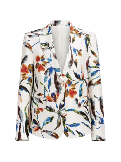 Maurizio Massimino blazer con estampado floral